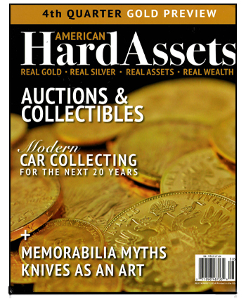 KnifePurveyor featured in American Hard Assets Magazine
