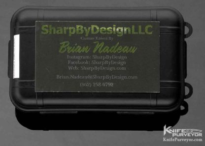 Brian Nadeau Custom Knife Mini Typhoon Frame Lock Flipper - Image 7