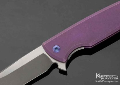 Brian Nadeau Custom Knife Mini Typhoon Frame Lock Flipper - Image 2