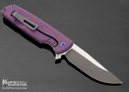 Brian Nadeau Custom Knife Mini Typhoon Frame Lock Flipper