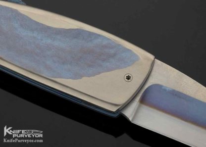 Christian Wimpff Custom Knife Fused Stainless Steel and Titanium Linerlock - Image 4