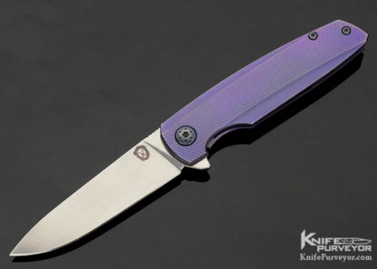 Holt Bladeworks Custom Knife "Specter" V-2 #213 Frame Lock Flipper - Image 6