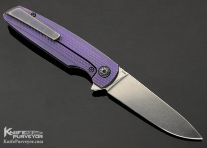 Holt Bladeworks Custom Knife "Specter" V-2 #213 Frame Lock Flipper - Image 7