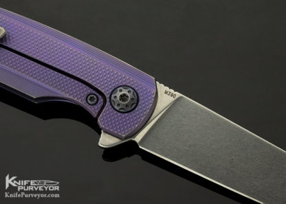 Holt Bladeworks Custom Knife "Specter" V-2 #213 Frame Lock Flipper - Image 9