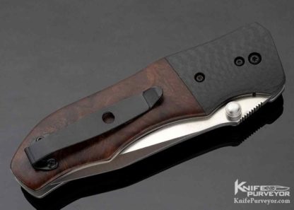 Kirby Lambert Custom Knife Ironwood Linerlock