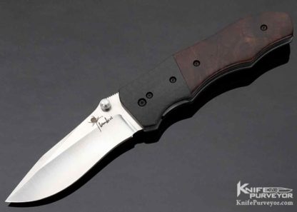 Kirby Lambert Custom Knife Ironwood Linerlock - Image 5