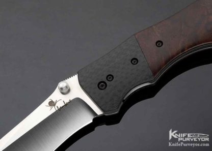 Kirby Lambert Custom Knife Ironwood Linerlock - Image 7