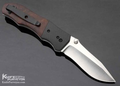 Kirby Lambert Custom Knife Ironwood Linerlock - Image 4