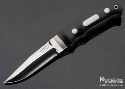 Marcus Lin Custom Knife Black Micarta Hideout - Image 4