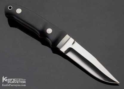 Marcus Lin Custom Knife Black Micarta Hideout - Image 7