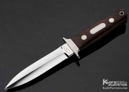 Marcus Lin Custom Knife Desert Ironwood Dagger - Image 4