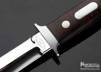 Marcus Lin Custom Knife Desert Ironwood Dagger - Image 2