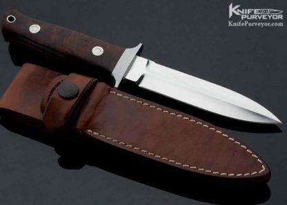 Marcus Lin Custom Knife Desert Ironwood Dagger - Image 5