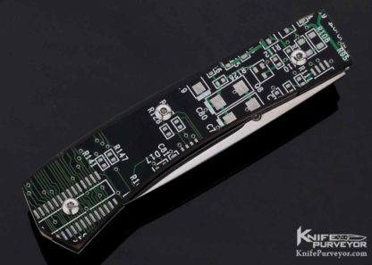 Roy Cutchin Custom Knife Computer Circuit Board Linerlock - Image 3