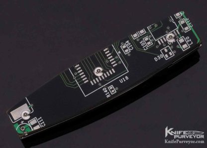 Roy Cutchin Custom Knife Computer Circuit Board Linerlock - Image 3