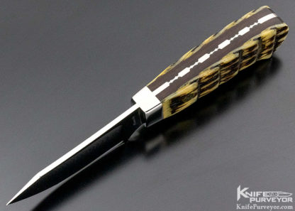 Bill Kennedy Custom Knife Model 11 Small Hunter with Armadillo Scales - Image 4