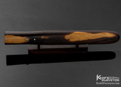 Bob Engnath Custom Knife Traditional Japanese Take Down Cocobolo with Stand - Image 7