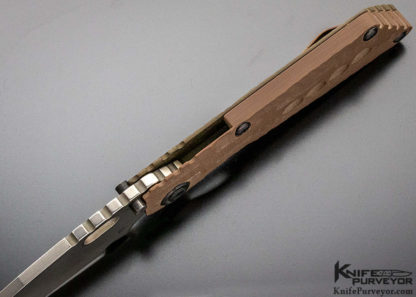 Duane Dwyer Custom Knife G-10 SNG Tanto With Reversed Blade - Image 2