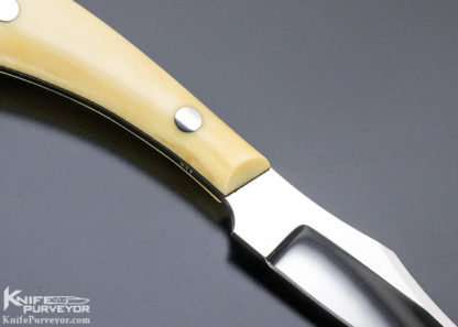 George Herron Custom Knife Mammoth Clip Point - Image 3