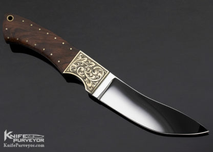 Frank Centofante Custom Knife Nesmuk Skinner Engraved by Simon Lytton - Image 3