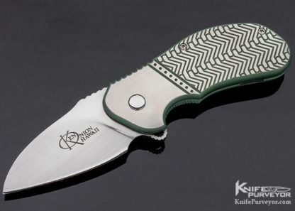 Ken Onion Custom Knife 11135 Open