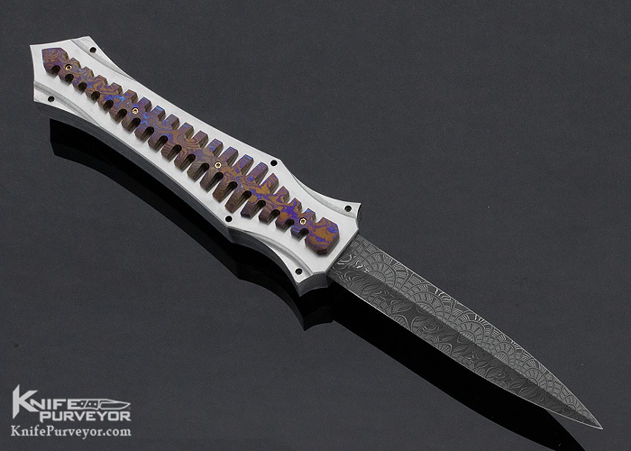 9' Burn K-Razor Otf-Knuckle Knife Automatic Knife Carbon Fiber Inlays -  China Automatic Knife, Otf