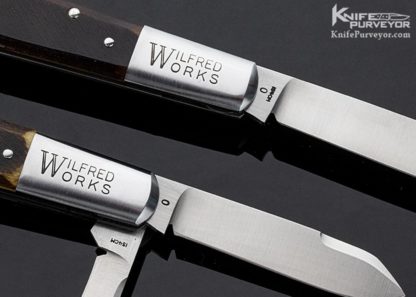 Tony Bose & Kerry Hampton Custom Knife #0 Set of Single and Double Bladed Barlow Slip Joint Knives - Image 4