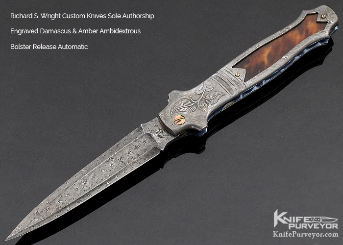 Knife Maker Richard S. Wright's Spring Loaded Knife