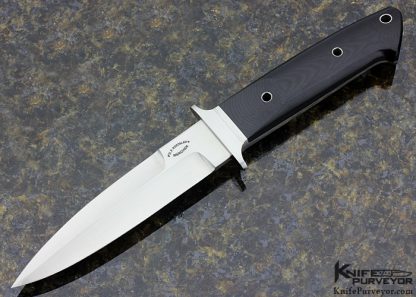 Dietmar Kressler Custom Knife Semi Integral Asymmetrical Spear Point