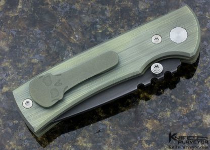 Ramon Chavez Custom Knife "Full Custom" Redencion Street Linerlock #21 - Image 3