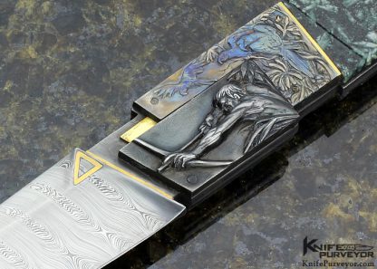 Arpad Bojtos Custom Knife "The Amazonian Archer" - Image 2