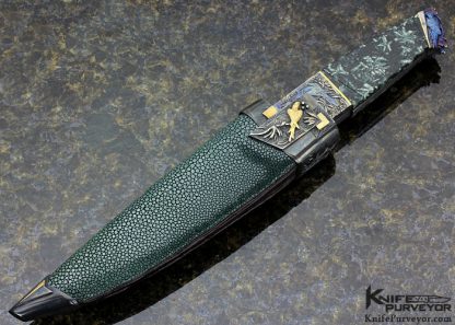 Arpad Bojtos Custom Knife "The Amazonian Archer" - Image 4