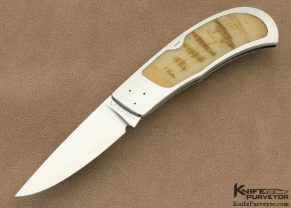 Dick Hodgson Custom Knife Ram's Horn Interframe Lockback