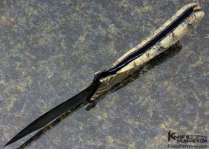 Arthur Whale Custom Knife Mokume Linerlock - Image 7