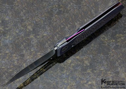 Michael Walker Custom Machined Anodized Titanium Linerlock - Image 6