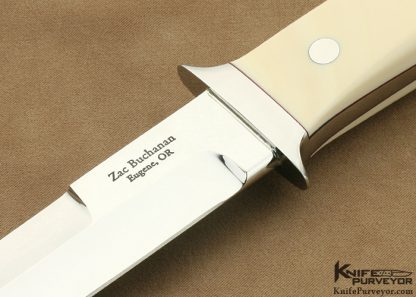 Zac Buchanan Custom Knife Loveless Style Dixon Fighter - Image 2