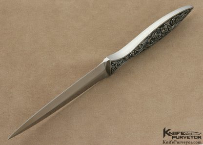 Ben Shostle Custom Knife Sole Authorship Engraved Dagger - Image 5