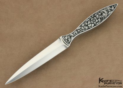 Ben Shostle Custom Knife Sole Authorship Engraved Dagger