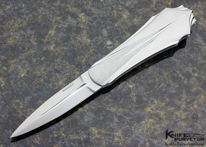 William Tuch Custom Knife Art Deco Lockback Dagger