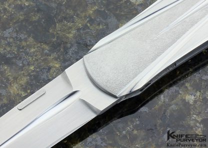 William Tuch Custom Knife Art Deco Lockback Dagger - Image 2