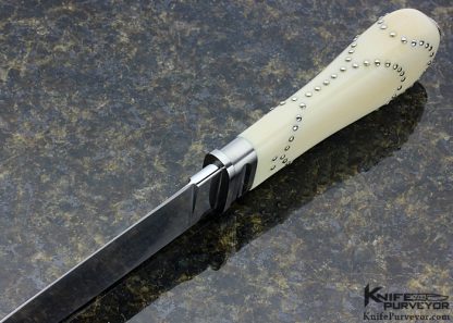 Willie Rigney Custom Knife Silver Studded San Francisco Dagger - Image 7