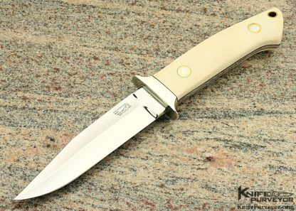 Bob Loveless Custom Knife #721 Riverside Small Nude Logo Boot Knife