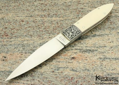 Dr. Fred Carter Custom Knife Sole Authorship Engraved Boot Knife