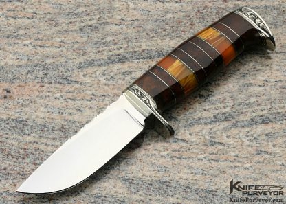 D'Alton Holder Custom Knife "My Knife" Engraved By Darren Reeves