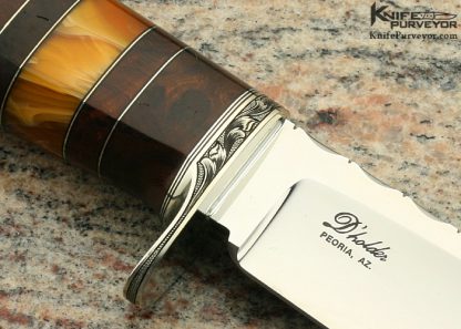 D'Alton Holder Custom Knife "My Knife" Engraved By Darren Reeves - Image 3