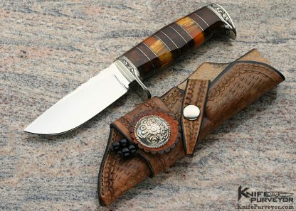 D'Alton Holder Custom Knife "My Knife" Engraved By Darren Reeves - Image 4