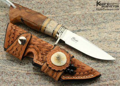 D'Alton Holder Custom Knife "Natchez" Engraved by Pat Holder - Image 3