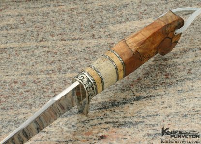 D'Alton Holder Custom Knife "Natchez" Engraved by Pat Holder - Image 5