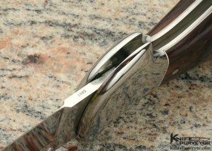 Raymond Beers Custom Cocobolo Wood MidLock - Image 6