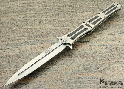 Darrel Ralph Custom Knife Mega Flipper Frame Lock Dagger